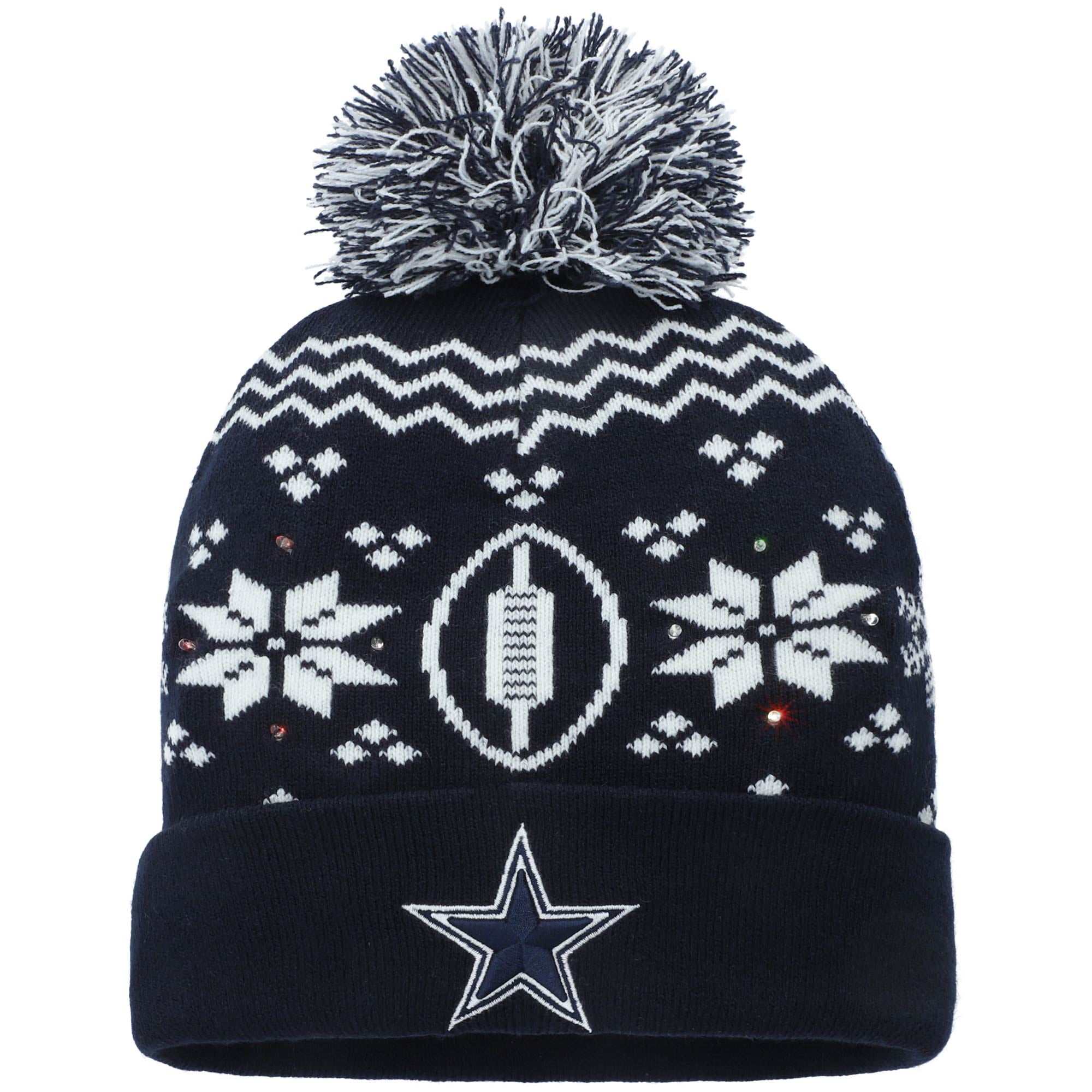Dallas Cowboys star sideline knit cap