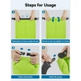 thumbnail image 4 of Bolsa impermeable HEETA de 30 litros, ligera, con silbato, 4 of 7