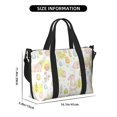thumbnail image 3 of Zufioo Easter Rabbit Pattern Hand-held Travel Bag, Waterproof Adjustable Shoulder Strap Crossbody Duffel Bag, Suitable for Work, Short trips, Sports, 3 of 8
