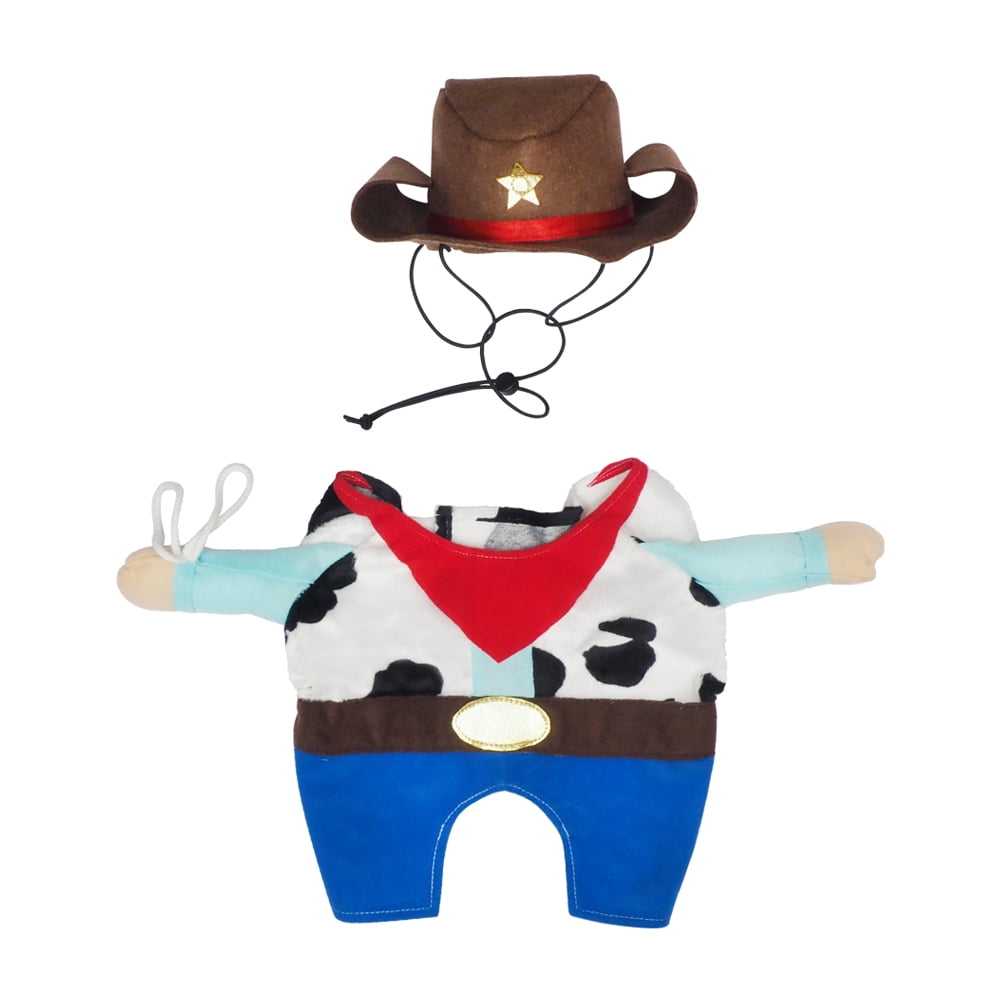 Vibrant Life Halloween Dog Costume and Cat Costume: Cowboy, Size Medium