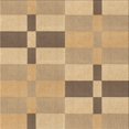 thumbnail image 1 of Ahgly Company Machine Washable Indoor Square Transitional Copper Brown Area Rugs, 7' Square, 1 of 7