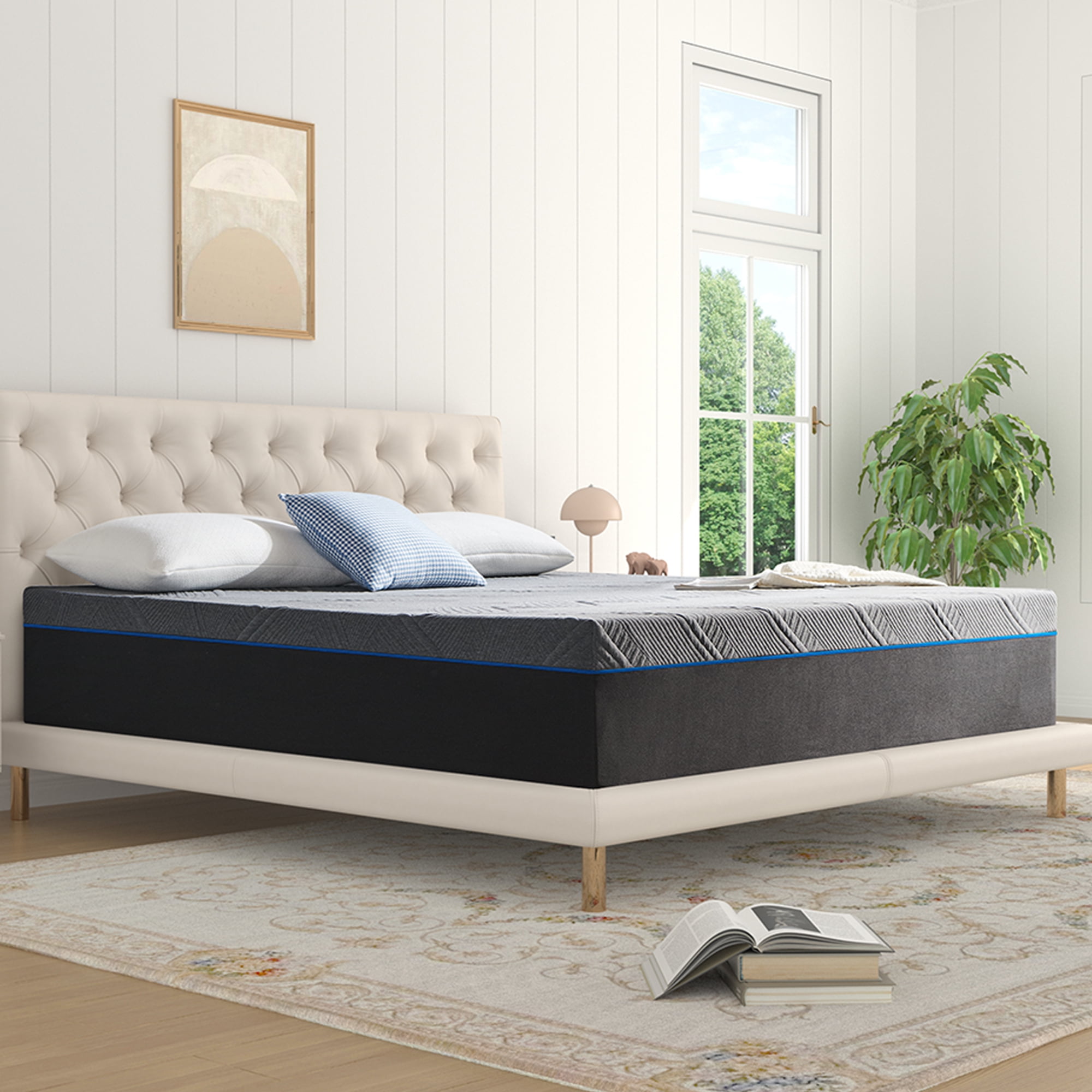 Twin Mattress, GELBIY 8" Twin Memory Foam Mattress in a Box with Breathable Cover