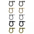 thumbnail image 1 of yuksok 2x10 Pieces Bow Shackle Metal Hoop Buckles for DIY Backpacks Leather, 1 of 9