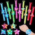 thumbnail image 1 of Pulseras iluminadas GOHEYI como obsequio de fiesta para niños, paquete de 24, 1 of 6