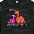 thumbnail image 4 of Inktastic Little Sistersaurus Girls Toddler T-Shirt, 4 of 5