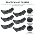 thumbnail image 3 of Uonlytech 6Pcs Black Dumbbell Bracket for Workout Storage Plastic Material, 3 of 5