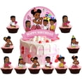 thumbnail image 1 of Decoraciones para Pastel Infantiles HABITZ Set de 25 piezas para Fiesta de Cumpleaños, 1 of 3