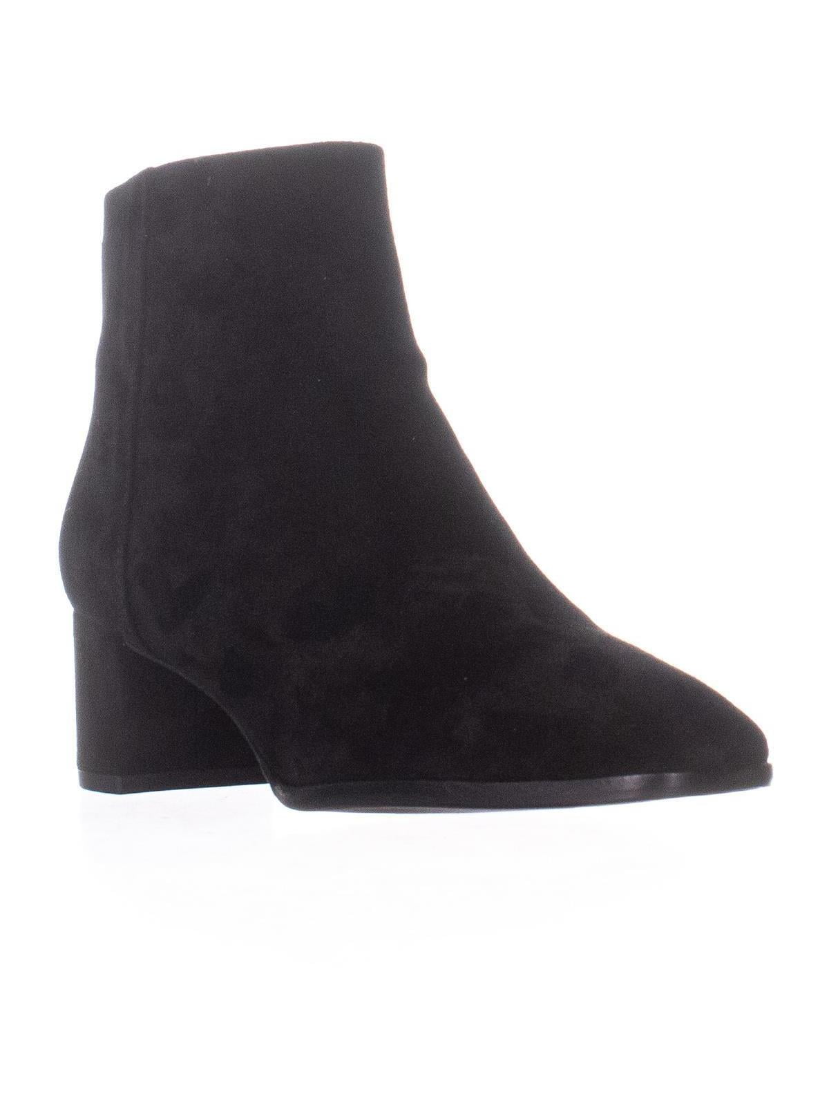 via spiga black suede booties