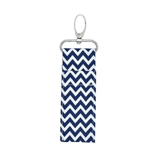 Sonew Porte-Clés Rouge à Lèvres, Motif Vague Porte-Clés Rouge à Lèvres Pochette Sac Cadeau pour Mères Filles, Porte-Rouge à Lèvres