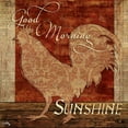 thumbnail image 3 of Medley, Elizabeth 12x12 Black Modern Framed Museum Art Print Titled - Good Morning Sunshine, 3 of 5