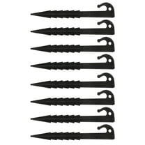 ROSENICE Tent Fixing Pegs Non Metal Tent Pegs Plastic Camping Enthusiasts 10pcs