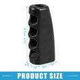 thumbnail image 4 of Unique Bargains Cubierta del freno de mano del coche Protector de decoración de los puños del freno de mano para Ford para Mustang 2015-2021 Metal Negro, 4 of 7