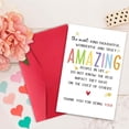 thumbnail image 4 of nvzhuang Happy Father's Day Card Cute Heart Letter Print Thank You Card Warm Present for Dad Grandpa, 4 of 7