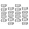 thumbnail image 2 of 30 tapas de aluminio en espiral a prueba de fugas y seguras para tarros de crema de maquillaje para el hogar, 2 of 2