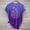 Purple, variant on Women T Shirts Short Sleeve Women's Short Sleeve T-Shirt Awareness Memories Matter T Shirt