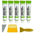 thumbnail image 1 of 5Pcs Gogolonge Fiberglass Boat Repair Paste Kit,XT200 Quick Dry Little Putty,Instafix Fiberglass Boat Repair Paste Car Scratch Remover Touch Up Paste Fix Tools for Scratches,Cracks,Gouges (Yellow), 1 of 7