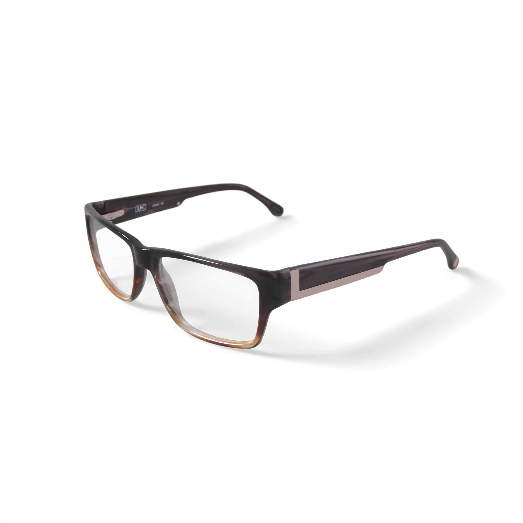 Gallery Joplin Eyeglasses Black 50mm Womens Luxe Narrow Rectangle Plastic Blue Light Filter  main image 2