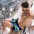 thumbnail image 2 of luoweisi Men's Beach Shorts Quick Dry Swim Trunks with Mesh Lining Dragonfly S, 2 of 5
