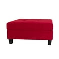 thumbnail image 1 of Michael Anthony Tyla Scarlet Storage Ottoman, 1 of 4