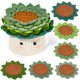 thumbnail image 1 of Kit de crochet para principiantes, plantas con flores, kit de crochet para principiantes, kit de crochet para principiantes, manualidades DIY, 1 of 5