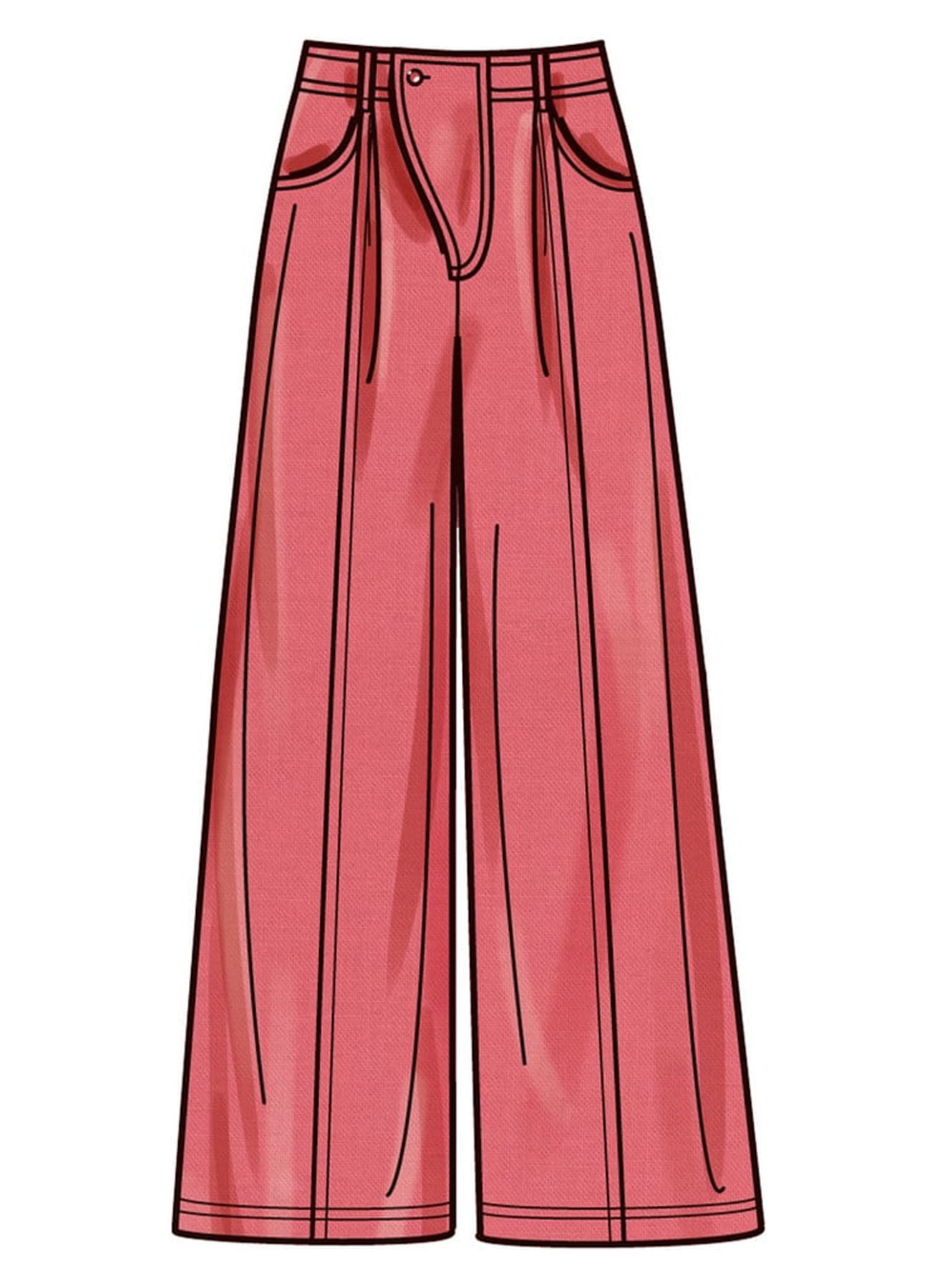 Simplicity Sewing Pattern 9823 - Misses' Pants, Size: U5 (16