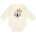 thumbnail image 3 of Inktastic 1st Birthday Party Girls Owl Girls Long Sleeve Baby Bodysuit, 3 of 5