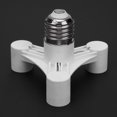 thumbnail image 1 of Encendiendo Adaptador de enchufe de bombilla E27 a 3 E14 E27, 1 of 8