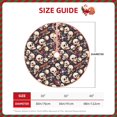 thumbnail image 2 of Sikiie Guitar Skull record Nativity Christmas Tree Skirt, Jesus Christian Winter Holiday Tree Mat Decoration(30-48IN)30", 2 of 6