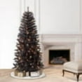 thumbnail image 2 of Puleo International 7' Pre-Lit Black Artificial Carson Pine Tree, 2 of 7