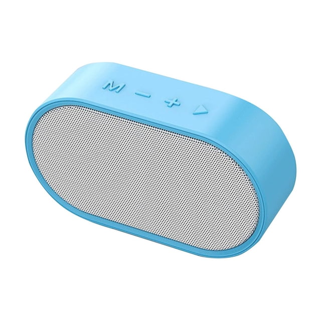 Pisexur - Minialtavoz portátil Bluetooth 5.0 para exteriores con carga USB, subwoofer inalámbrico de alto volumen, IPX5, resistente al agua, 10 W, para niños, organizador de electrónica.