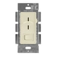 thumbnail image 6 of Maxxima 3-Way / Single Pole Dimmer Light Switch 600 Watt, LED Compatible, Wall Plate Included, Ivory, 6 of 6