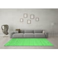 thumbnail image 3 of Ahgly Company Indoor Rectangle Abstract Emerald Green Contemporary Area Rugs, 8' x 10', 3 of 4