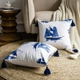 thumbnail image 3 of DriftAway  Boho Throw Pillow Covers Harbor Modern Farmhouse Decorative Home Cushion, 3 of 5