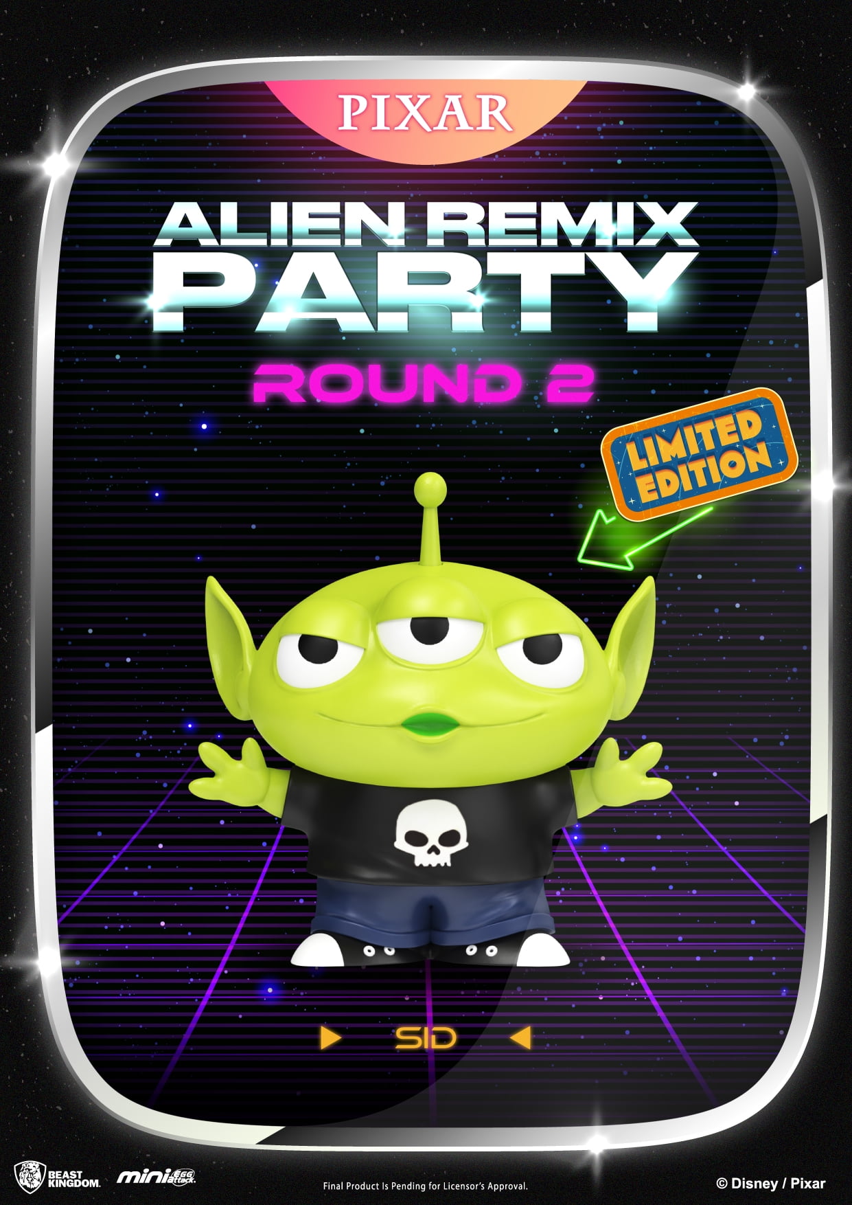 Alien Remix Party Round 2 Blind box Set(8PCS)