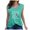 Green, variant on Women's Tank Tops Summer Fashion Casual V Neck Letter Print Sleeveless Graphic Tees Loose Comfortable Shirt (XL, Watermelon Red 1)
