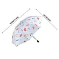 thumbnail image 3 of JWshufel Lightweight Compact Sunshade Umbrella UPF 50 Plus Protection Portable Windproof Travel Umbrella Foldable for Outdoor Suitable for Men Women Students Daily Use, 3 of 4