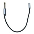 thumbnail image 2 of Cable Masculino de 1,5 mm de 1/8 Pulgadas A 6,35 mm 1/4 Pulgadas, Adaptador de Sonido Sin Pérdidas de 1/4 Pulgadas A 3.5 mm 1 Pie para amplificador para piano, 2 of 7