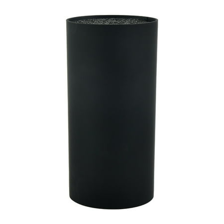 

NUOLUX 1Pc Plastic Cutter Rack Household Tool Kitchen Cutter Storage Holder (Black)