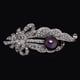 thumbnail image 2 of Invierno Moda Diamante Del Rhinestone de material perla de Pernos de Las Broches Fernando Pin de broche, 2 of 7