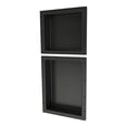 thumbnail image 2 of Tile Redi USA RND1614S-20 Redi Shower Niche, 34" H X 16" W, Black, 2 of 4