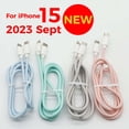 thumbnail image 5 of New 2024 Sync Cable 60W PD Braided Type C to Type C Cable for Apple 15 14 1m Fast Charging Data Transfer Line 8m, 5 of 5