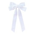 thumbnail image 3 of EWASWON Small White Velvet Christmas Bow - Reusable Holiday Gift Wrapping Bow for Tree, Gifts, Home Decor & Parties, 3 of 6