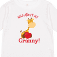 thumbnail image 4 of Inktastic Wild About my Granny Boys or Girls Long Sleeve Toddler T-Shirt, 4 of 5