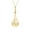 Gold, variant on Elegant Pearls Stone Holder Bracket Adjustable Pendant Cage for Necklace Bag Accessories and Sachet Pendants Charm