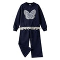 thumbnail image 3 of Toddler Baby Girl Soft Bamboo Viscose Long Sleeve Top and Pants Cloth Set–2-Piece Outfit 6-12 Months 12-24 Months 2t 3t 4t 5t 6t 7t 8t 9t Children,Everyday 3-4 Years, 3 of 8