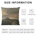 thumbnail image 5 of Orinice Hill Graphic Decorative Cotton Linen Pillow Cover for Home Couch Living Room Bed Sofa, Multipurpose Throw Pillow Case 1PC 12x12in, 5 of 5