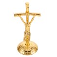 thumbnail image 1 of KAKOWELY Cristiana Vintage Con Estatua De Jesús Y Crucifijo De Metal, 1 of 8