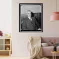 thumbnail image 3 of Historic Framed Print, James F. Thomson, Republican State Chrmn of Michican, Oct. 1939, 17-7/8" x 21-7/8", 3 of 9