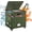 Green, variant on File Box with Lock,2-Layer Fireproof Document Box with Wheels,Collapsible Rolling File Storage Organizer with Pockets,Large Portable Office Filing Cabinet Safe for Folders,Green