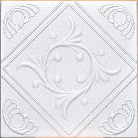 50pc of Anet White (20"x20" Foam) Ceiling Tiles - Covers About 135sqft$$Home Decor, Kitchen, & Other